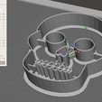 cookiecutter skull-04.jpg cookie cutter Skull
