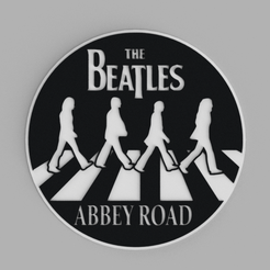 tinker.png The Beatles - Abbey Road - Logo Rock Wandbild