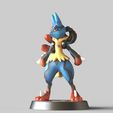 Mega-Lucario-V2.536.jpg MEGA LUCARIO - POKÉMON FIGURINE - POKÉMON UNITE