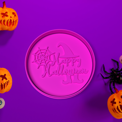 Halloween-4.png Fichier STL Emporte-pièce Halloween / Emporte-pièce Halloween・Plan à imprimer en 3D à télécharger, 3D_Rodriguez