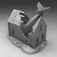 3.png World War II Architecture - Home with crashed plane