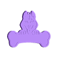 Husky siberiano.stl STL file Set x24 Dog tags ( work from home)・Model to download and 3D print