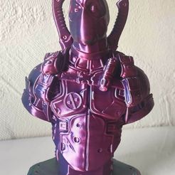 Deadpool bust (Remastered Supportless Edition) (fan art)