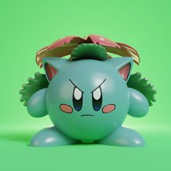 kirby-venusaur-render.jpg Kirby Venusaur Pokemon