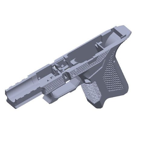 🔫 Glock 19 ( Gen 3) Frame - Fully Functional・ STL File for 3D printing ...