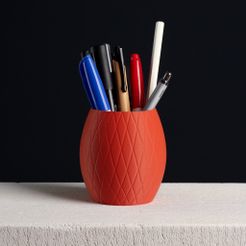 knitted_pencil_holder_cup_vase_mode_slimprint_1.jpg Knitted Pencil Holder (vase mode)