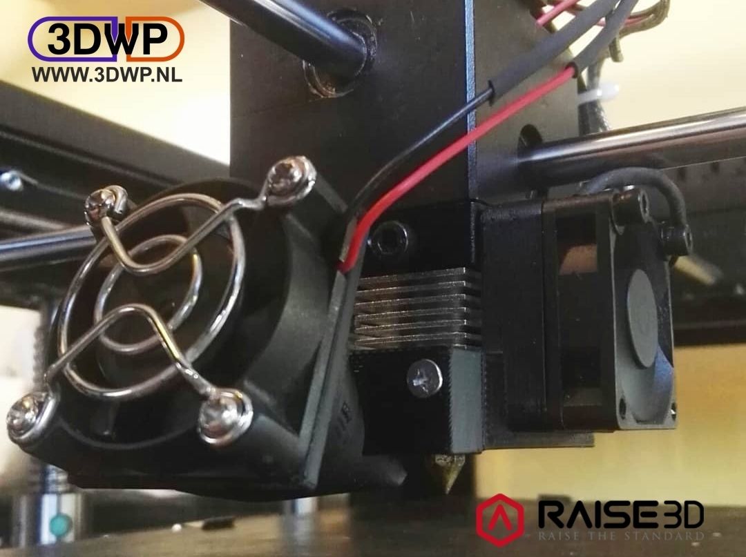 Free STL file Raise3D Fan Mod (Extra Gcode Controlled Fan)・3D printing