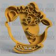 tetera2.jpg Beautiful Teapot and the Beast - Teapot Beauty and the Beast Cookie Cutter