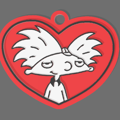 Hey-Arnold.png Hey Arnold! keychain