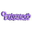 Stupeflip_empty_Keychain.STL Stupeflip keychain / Keychain