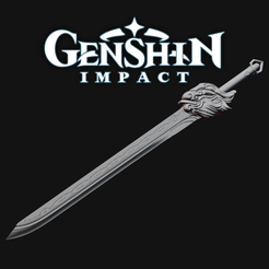 wl.png Rugido de león de Genshin Impact | Impresión 3D