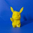 pokemonDSC_0679.JPG Archivo STL Pikachu lindo Pokemon de bajo poligonaje・Idea de impresión 3D para descargar