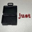 3.jpg STL-Datei Ausdruckbares Wortspiel - Just In Case kostenlos・Design zum 3D-Drucken zum herunterladen