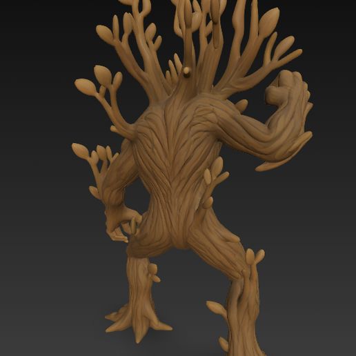 🌳 Ancient Deep Forest Ent – Tree Guardian STL・ STL File for 3D printing ...