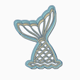 cola.png Little mermaid cookie cutter