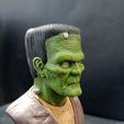 franko-3.jpg Frankenstein bust, Frankenstein's monster