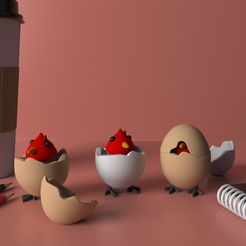 Mejores archivos STL para impresión 3D Pollito・716 modelos para ...