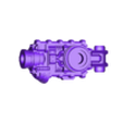 Chain cannon body sagging belt.stl Chaos-Kriegshund-Kettenkanone