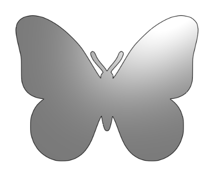 🦋 Simple butterfly・Free STL File for 3D printing・Cults