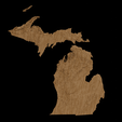 2.png Topographic Map of Michigan – 3D Terrain