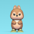 Cod119-Squirrel-Frog-Shoes-1.png 3D file Squirrel Frog Shoes・3D printer model to download