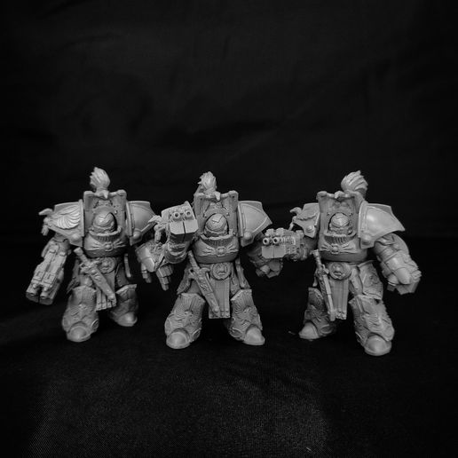 Golden Terminator in terminator armor 3D model