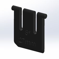Piede-Tastiera.jpg STL file Keyboard Feet・3D printer design to download