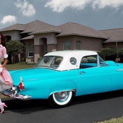 08cea5fef724a0aedd86bfa1a411f645.jpg Archivo STL gratuito Ford Thunderbird Hardtop 1955・Objeto para descargar e imprimir en 3D