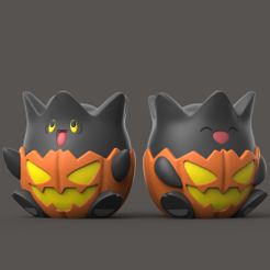 TogepiHalloween07.jpg Fichier STL POKEMON - HALLOWEEN TOGEPI PACK・Objet pour impression 3D à télécharger