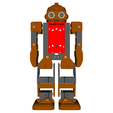 Robonoid-Nova-BatteryBracket18650-00.png Humanoid Robot – Robonoid – Battery Bracket (18650)