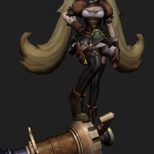 OBJ file Layla/ Mobile Legends 🔫 ・3D print design to download・Cults