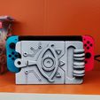 New.jpg STL file Nintendo Switch Dock Decoration: Sheikah Slate from The Legend of Zelda Breath of the Wild 3D Model・3D printer model to download