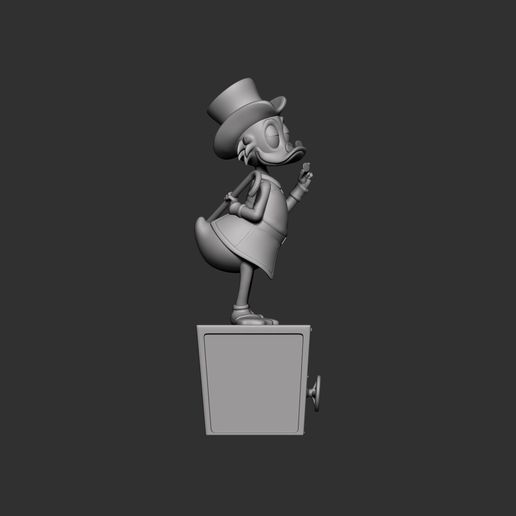 Download file Uncle Scrooge Fan Art • 3D printing model ・ Cults