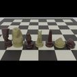 untitled.jpg Ancient Egypt Chess Pieces 3D Print OBJ 3MF