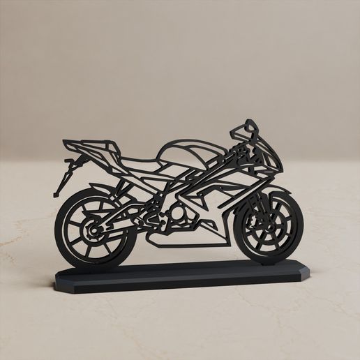 APRILIA RS 125 2010 MODELL STAND DECOR