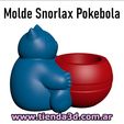 snorlax-pokebola-2.jpg Pokemon Snorlax Pokebola Pokemon Flowerpot Mold