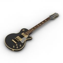 e701701ab41910ffd742ced322224d42.jpg Free STL file Guitar・3D print model to download