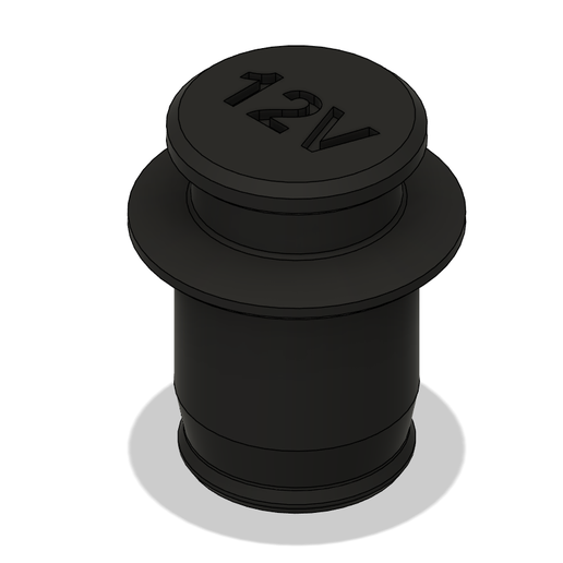 Universal 12V Cigarette Lighter Socket Cover Plug
