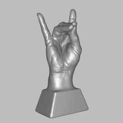 Handbüste-Schweigefuchs01.jpg Mano busto zorro silencioso