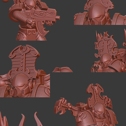 Helmets.png Free STL file All Is Dust Heads・Template to download and 3D print