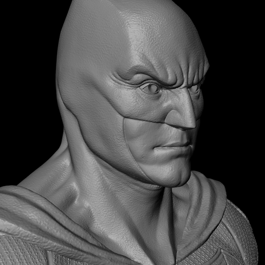 Face-H.png STL-Datei Batman Justice League kostenlos herunterladen • Design für 3D-Drucker, IdeaMutante