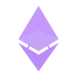 Ethereum(Half).STL Ethereum Symbol