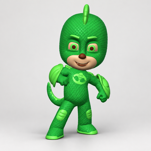 PJ Masks Gekko Figure – 3D Printable Model