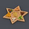Wood-Star-Charcuterie-Cheese-board-86-Graphics-60980992-3-580x435.jpg Pentagon Serving Tray, Cnc Cut 3D Model File For CNC Router Engraver, Plate Carving Machine, Relief, serving tray Artcam, Aspire, VCarve, Cutt3D