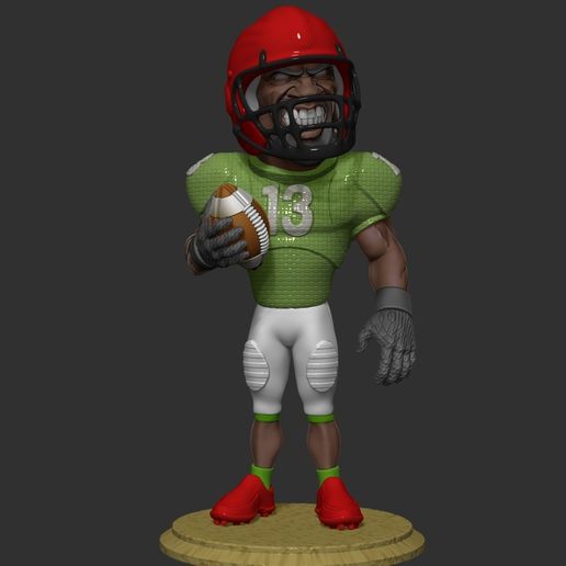 ZBrush Document1.jpg футболист