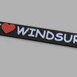 Untitled.jpg 3D-Datei Ich liebe Windsurfen・3D-druckbares Modell zum herunterladen