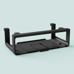 focusrite_2021-May-27_12-47-46PM-000_CustomizedView1783454184.png Бесплатный STL файл Focusrite Scarlett mount ( Solo / 2i2 )・Модель для загрузки и 3D-печати