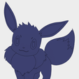 Eevee Front.PNG イーブイ