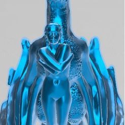 dg1.JPG Archivo STL gratis el amor del Dragón, el Dragón, la Mujer, el Amor, la criatura, la Naturaleza, los juegos・Objeto para impresora 3D para descargar