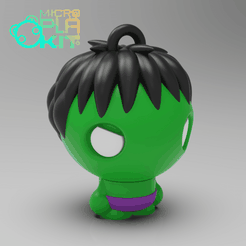 untitled.102510.png Fichier STL gratuit Le HULK (Série MicroPlaKit)[MISE À JOUR]・Idée pour impression 3D à télécharger